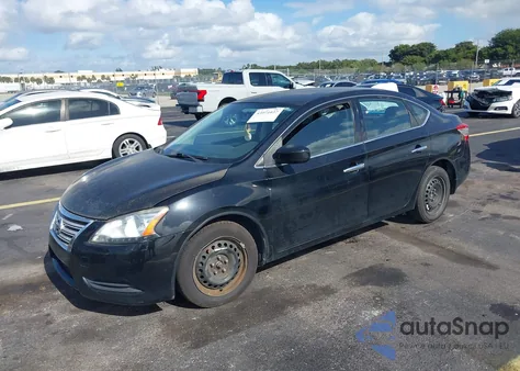 2014 Nissan Sentra Sv from USA, damaged, VIN 3N1AB7AP2EY200087